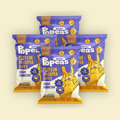 Nourish Organics Vegan Parmesan Protein Puffs (60 GM)