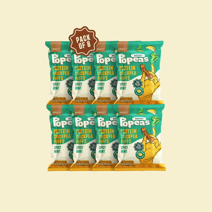 Nourish Organics Spicy Mint Protein Puffs (60 GM)