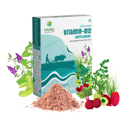 Nisarg Organic Farm Vitamin B12 Supplements Powder
