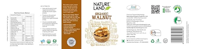 Natureland Organics Walnut 150 GM