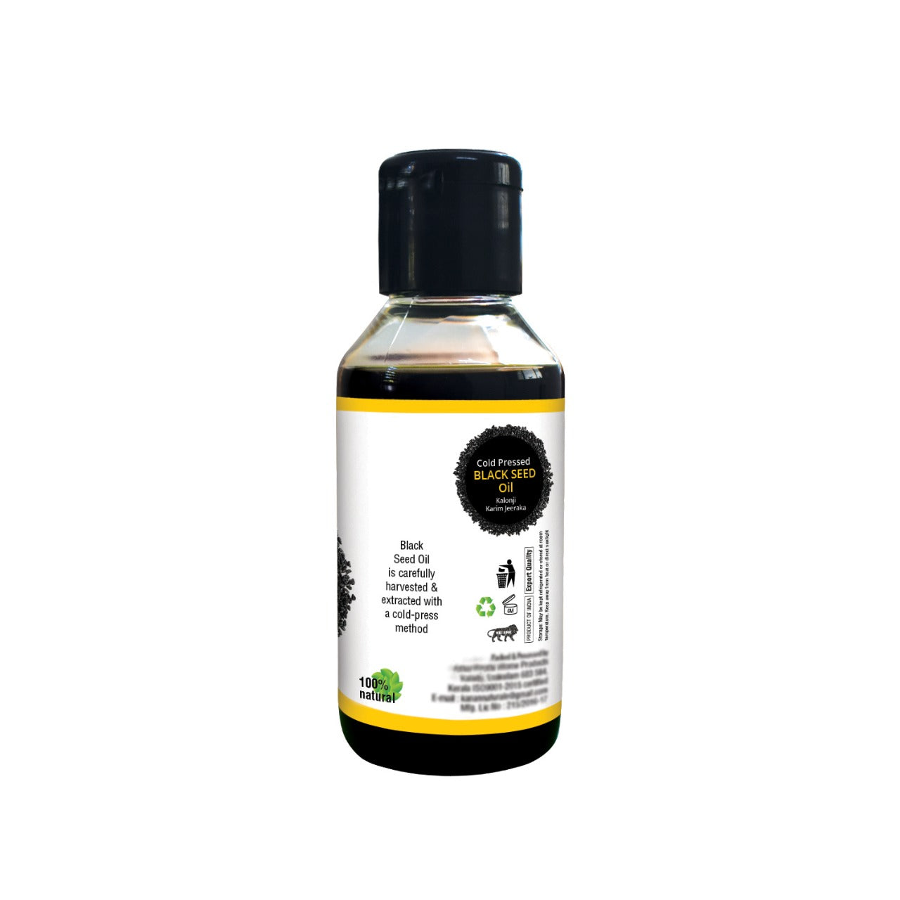 Kerala Naturals Cold Pressed Black Seed Oil (100 ML)