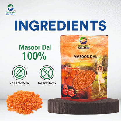 Organic Wellness Masoor Dal Split