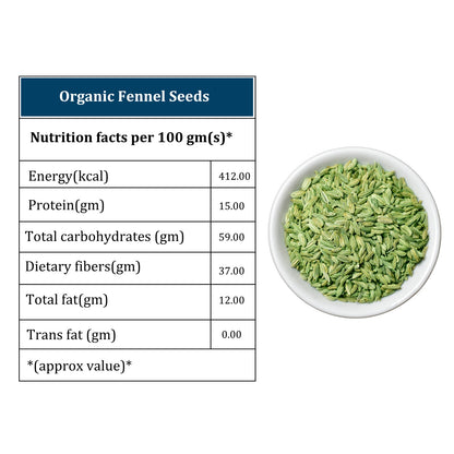 Organic Soul Fennel Seeds