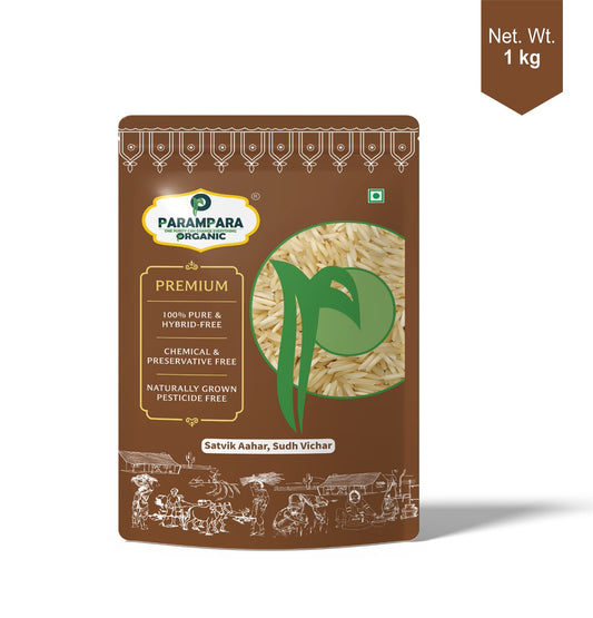 Parampara Organic White Basmati Rice