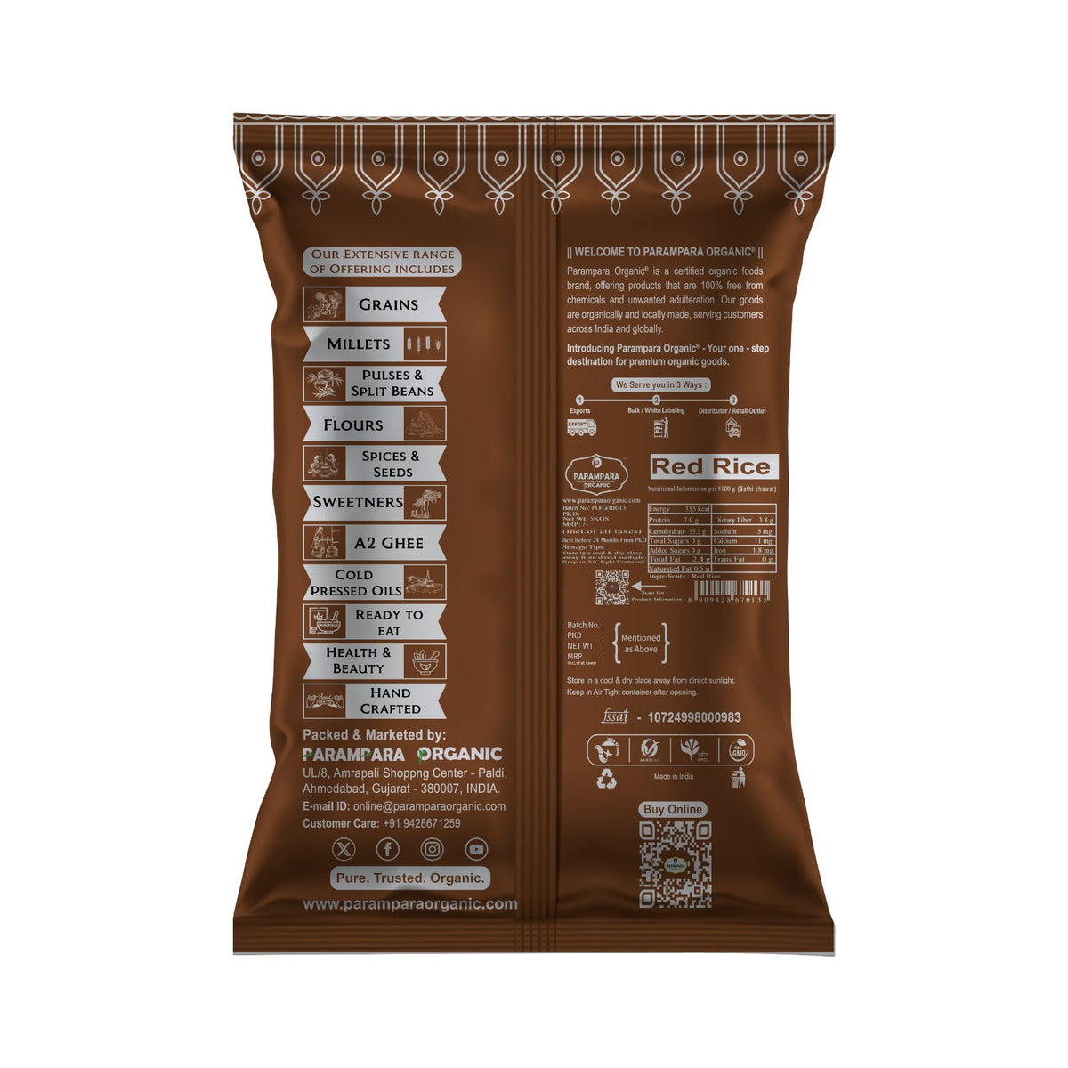Parampara Organic Red Rice