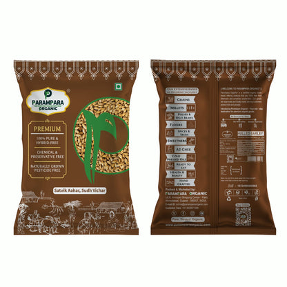 Parampara Organic Hulled Barley (Jav Without Skin)