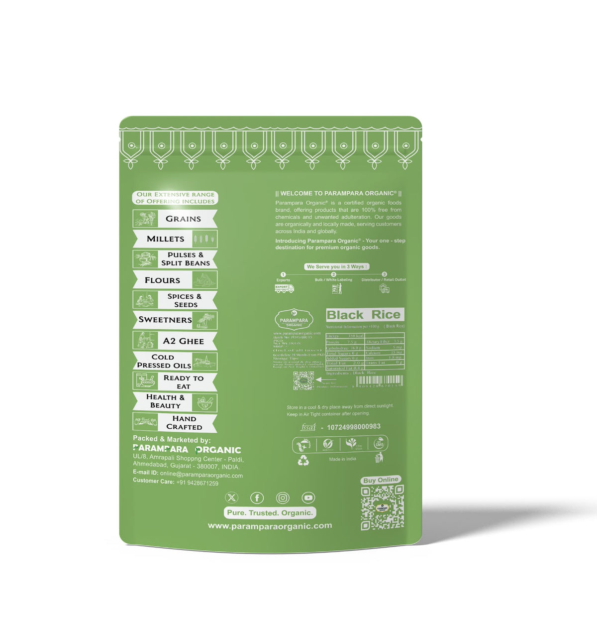 Parampara Organic Black Rice