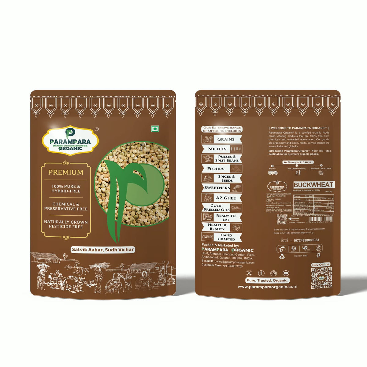 Parampara Organic Buckwheat