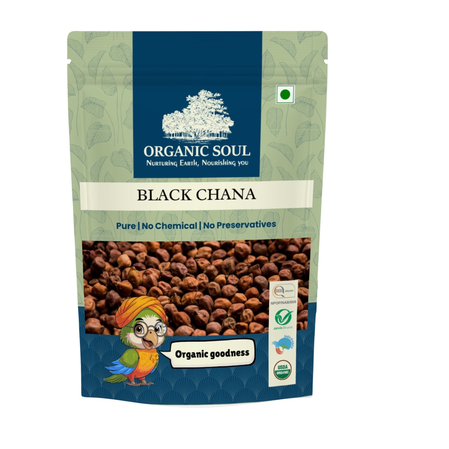 Organic Soul Black (Kala) Chana