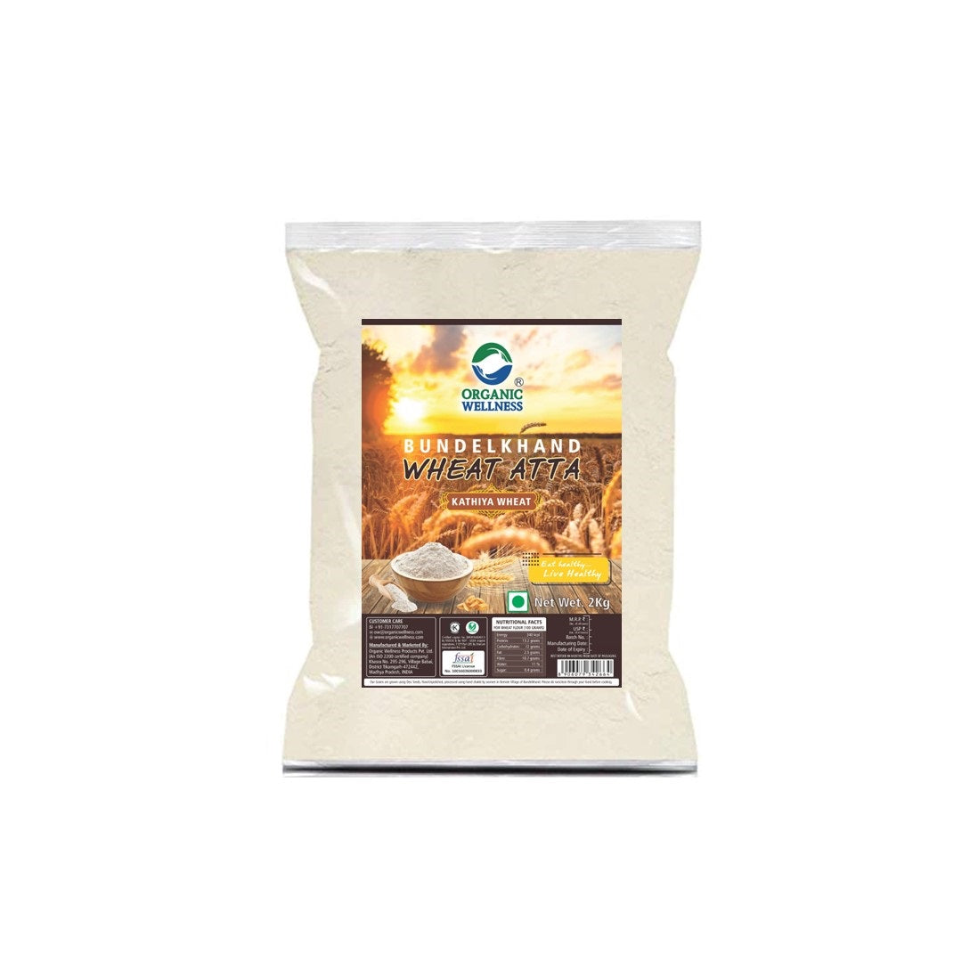 Organic Wellness Bundelkhand Kathiya Wheat Atta