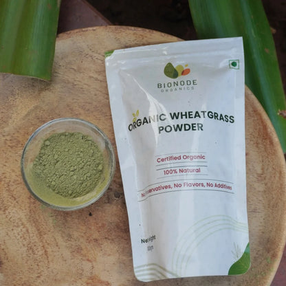 Bionode Organic Wheatgrass Powder (100 GM)