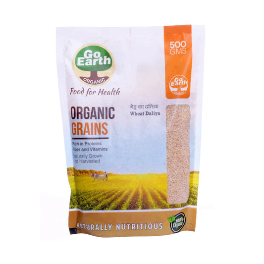 GoEarth Organic Wheat Daliya