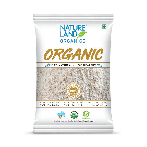 Natureland Organics Whole Wheat Flour 750 GM
