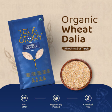 True Story Organics Wheat Dalia
