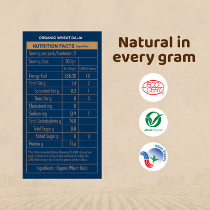 True Story Organics Wheat Dalia