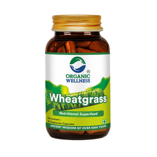 Organic Wellness Wheatgrass 90 Capsules