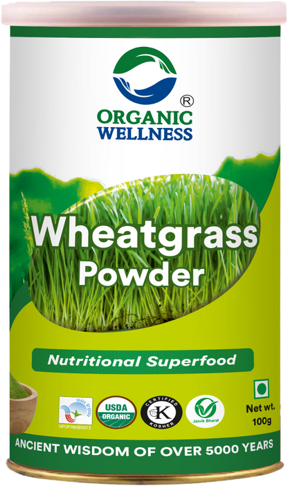 Organic Wellness Wheat Grass Powder (100 GM)