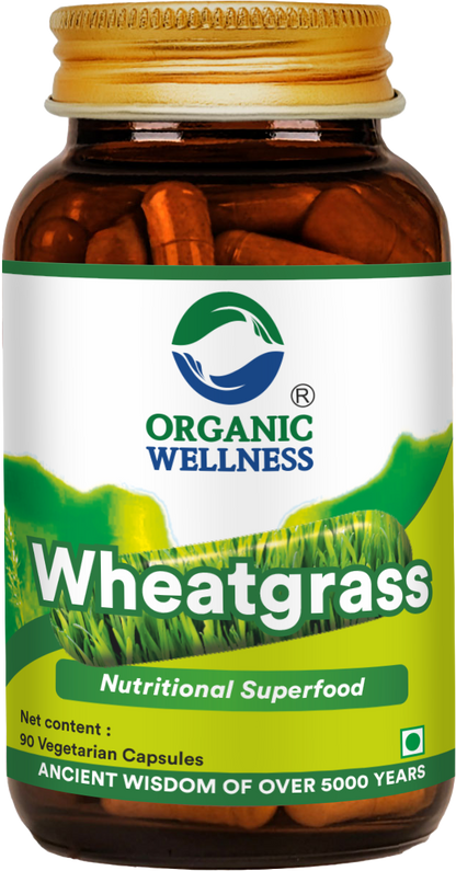 Organic Wellness Wheatgrass 90 Capsules