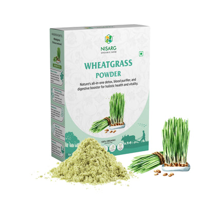 Nisarg Organic Farm Wheatgrass Powder