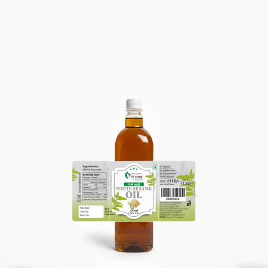 Gosatvam Prakrutik Mart White Sesame Oil 100 ML