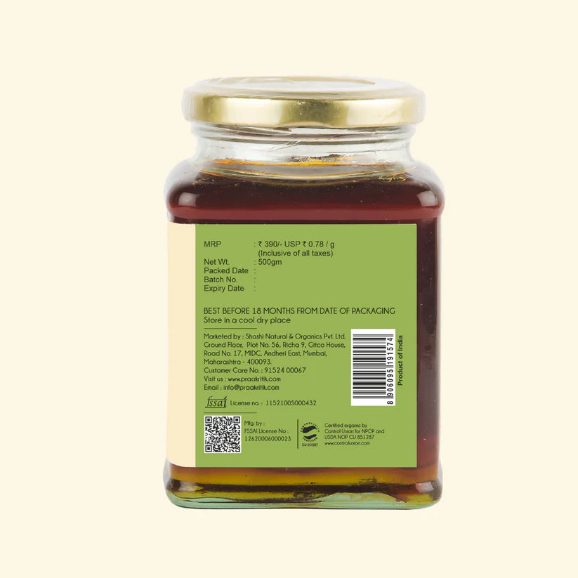 Praakritik Organics Wild Honey - 500g