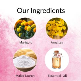 Nisarg Organic Farm Organic Amaltas Yellow Gulal – Chemical-Free & Eco-Friendly