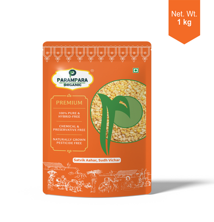 Parampara Organic Yellow Gram Split (Moong Mogar Dal)