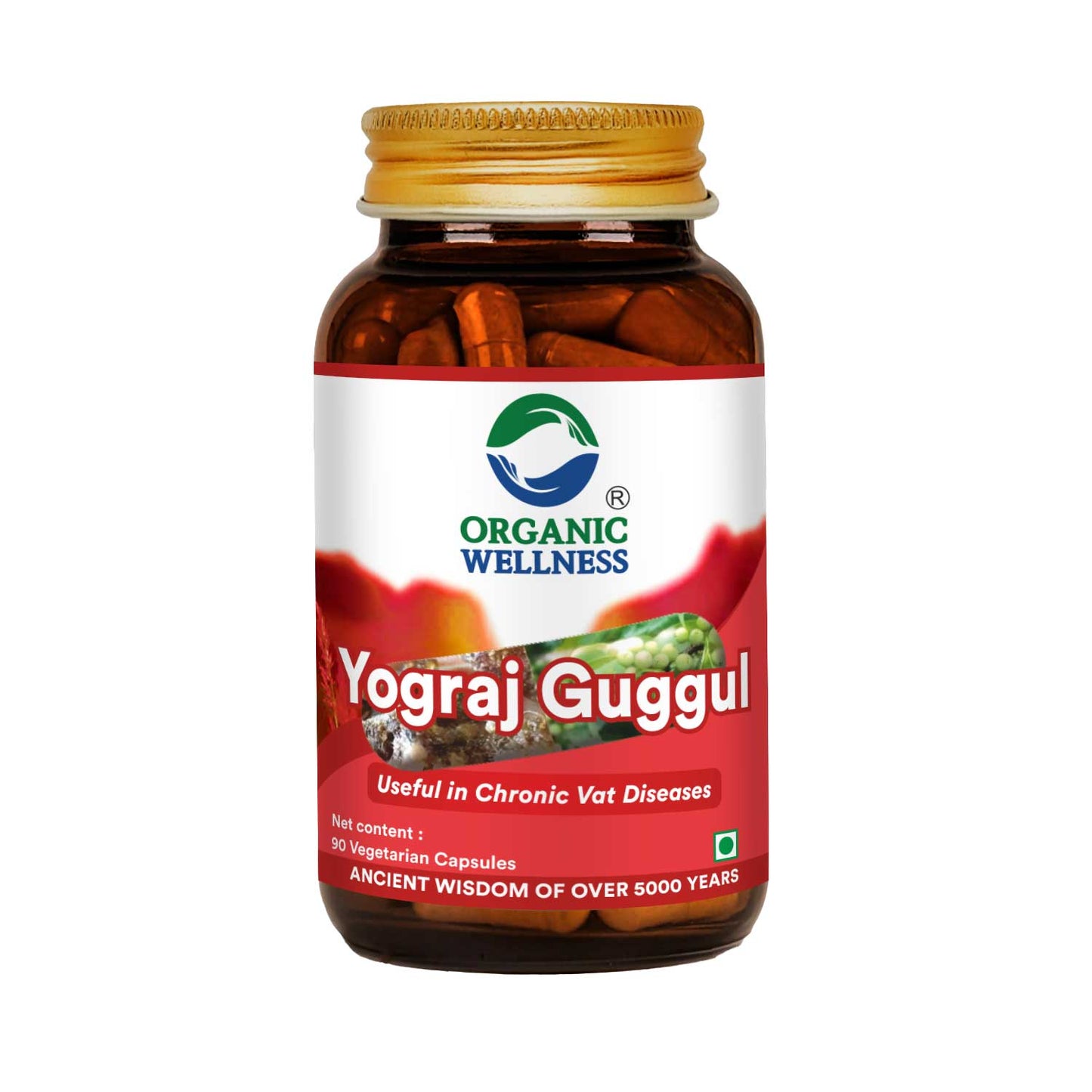 Organic Wellness Yograj Guggul 90 Capsules