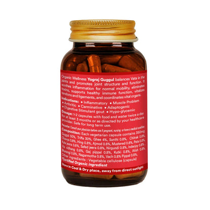 Organic Wellness Yograj Guggul 90 Capsules