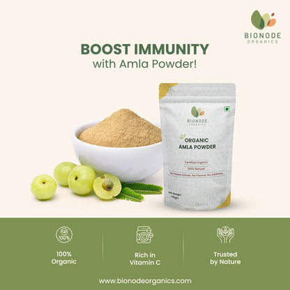 Bionode Organic Amla Powder (100 GM)