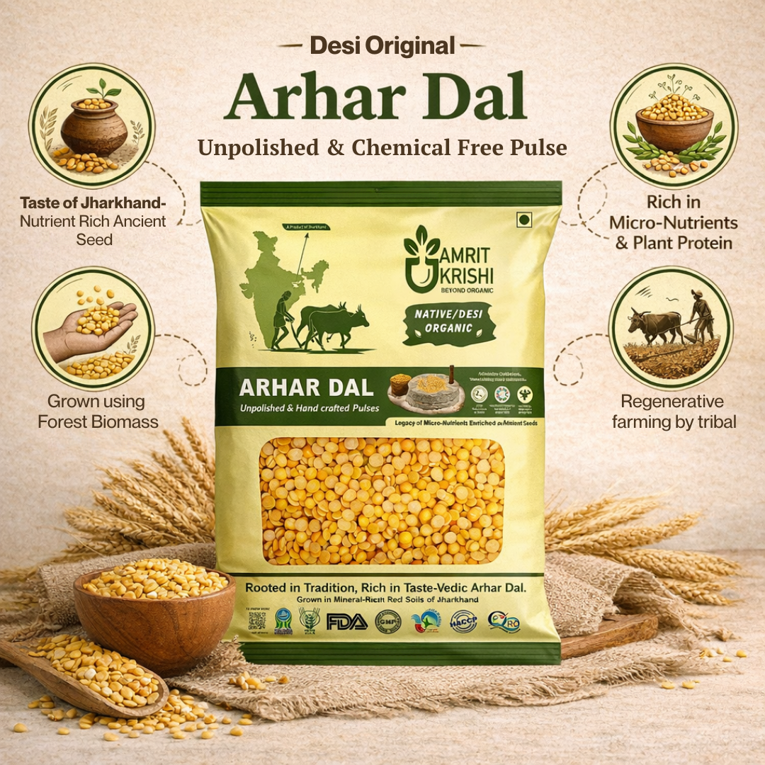 Amrit Krishi Desi Arhar Dal