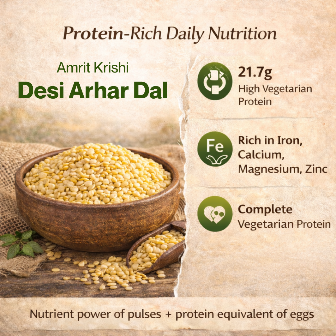Amrit Krishi Desi Arhar Dal