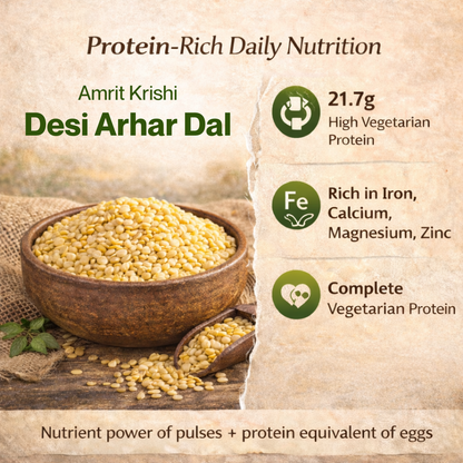 Amrit Krishi Desi Arhar Dal