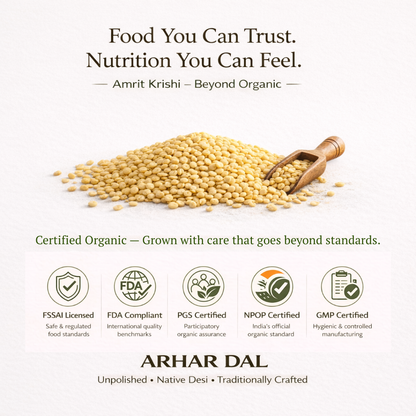 Amrit Krishi Desi Arhar Dal