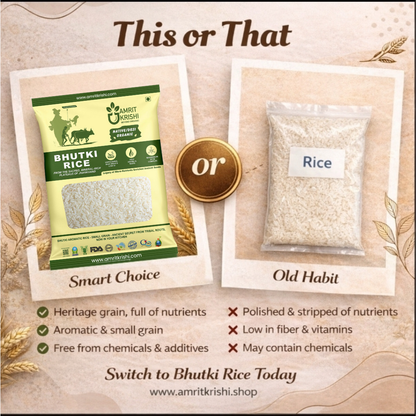 Amrit Krishi Bhutki Rice (Small Grain)