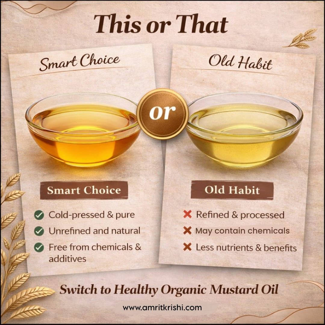 Amrit Krishi Mustard Oil
