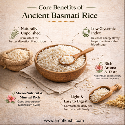 Amrit Krishi Basmati Rice (Kali Banga)