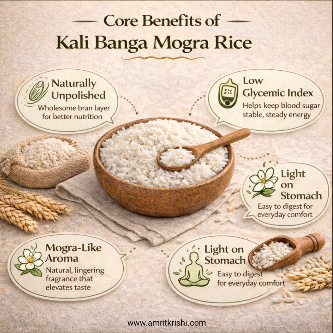 AMRIT KRISHI KALI BANGA MOGHRA RICE