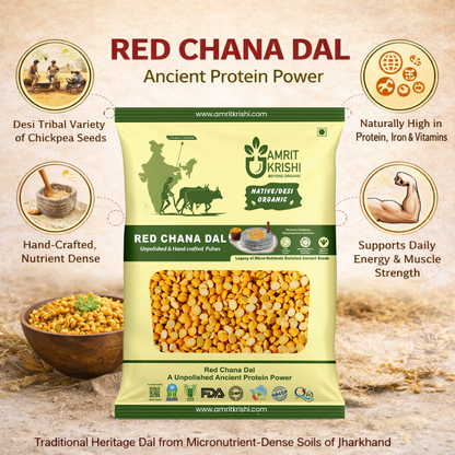 Amrit Krishi Red Chana Dal