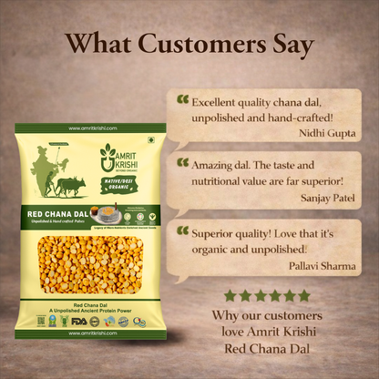 Amrit Krishi Red Chana Dal