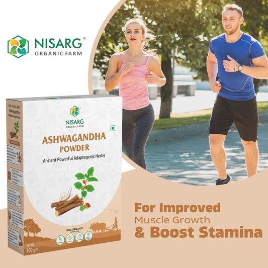 Nisarg Organic Farm Ashwagandha Root Powder