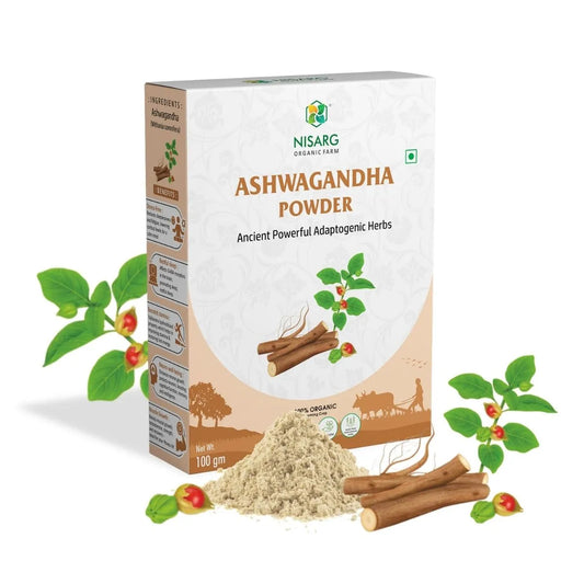 Nisarg Organic Farm Ashwagandha Root Powder