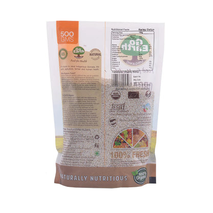 GoEarth Organic Barley Daliya 500 GM