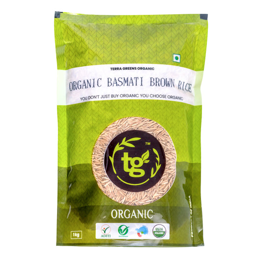Terra Greens Organic Basmati Brown Rice