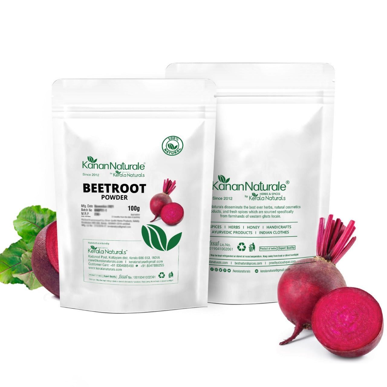 Kerala Naturals Beetroot Powder (100 GM)