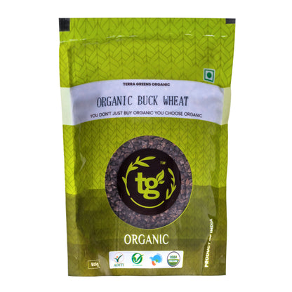 Terra Greens Organic Buck Wheat (500 GM)