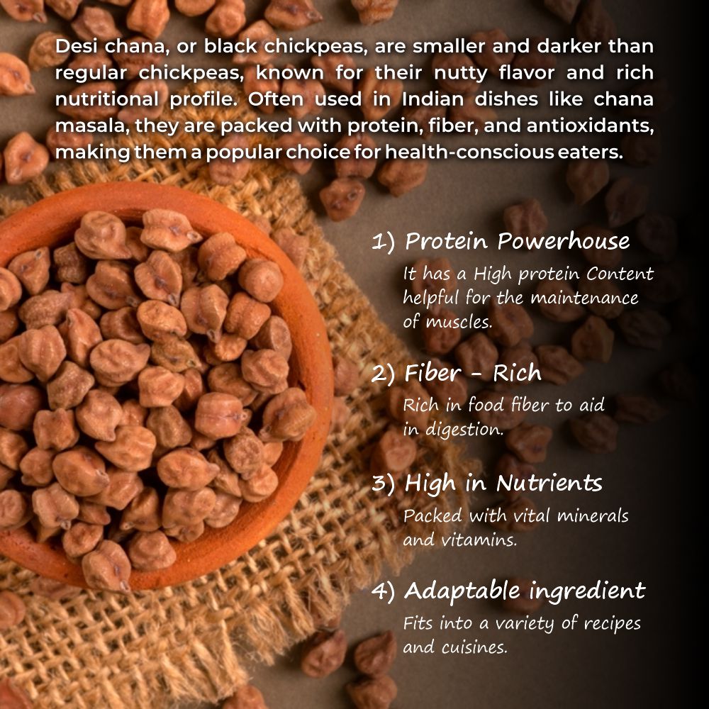 Nidhi Organics Desi Chana