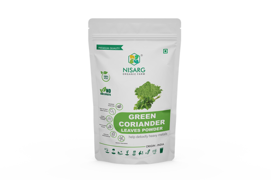 Nisarg Organic Farm Coriander Leaf Powder
