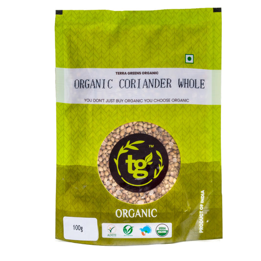 Terra Greens Organic Coriander Whole