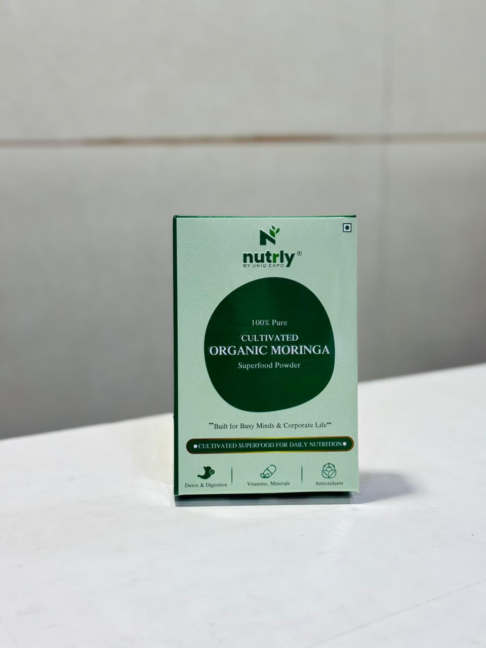 Nutrly Cultivated Organic Moringa Superfood Powder